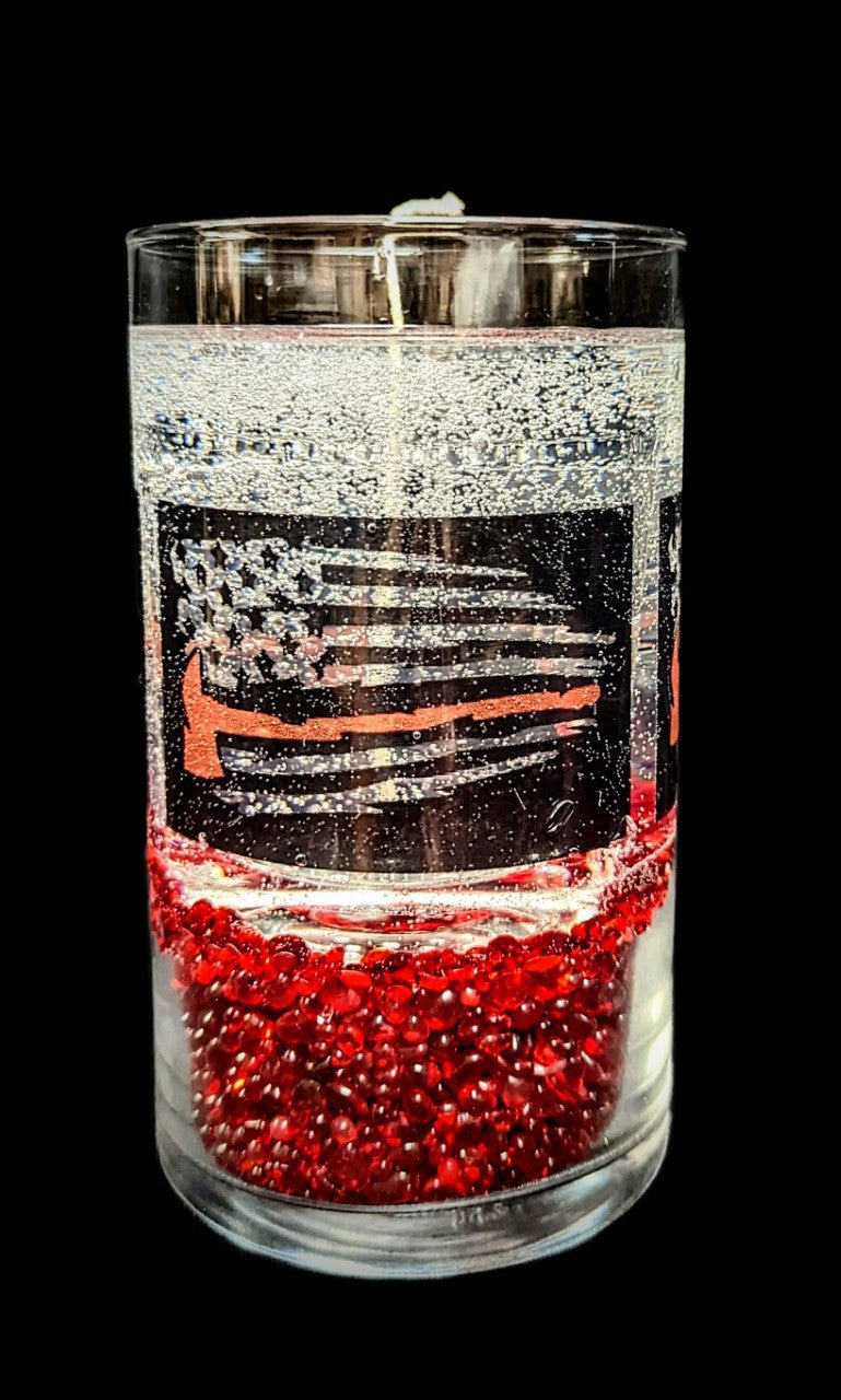 Red Line Candle