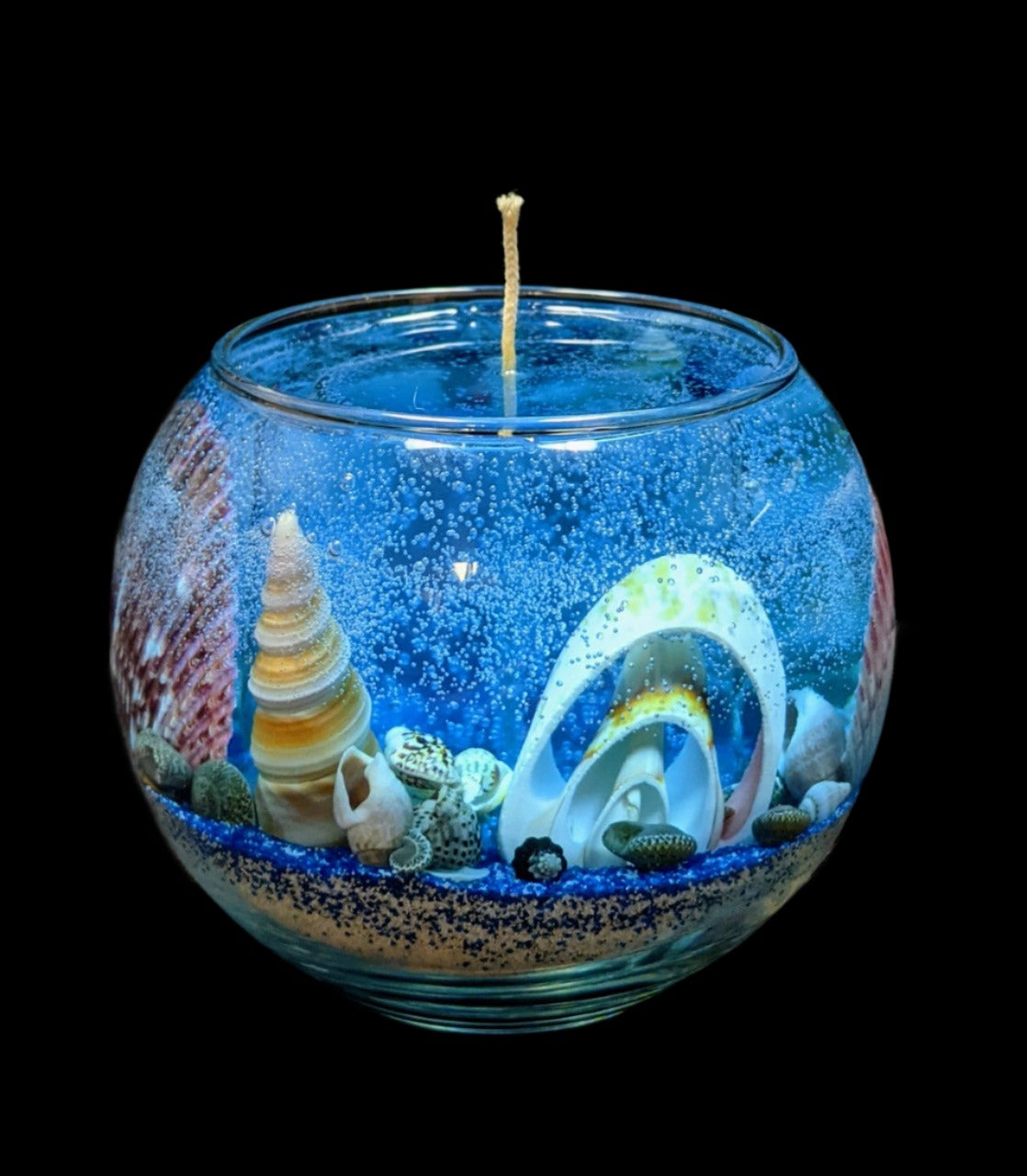 Round Seashell Candles - Medium