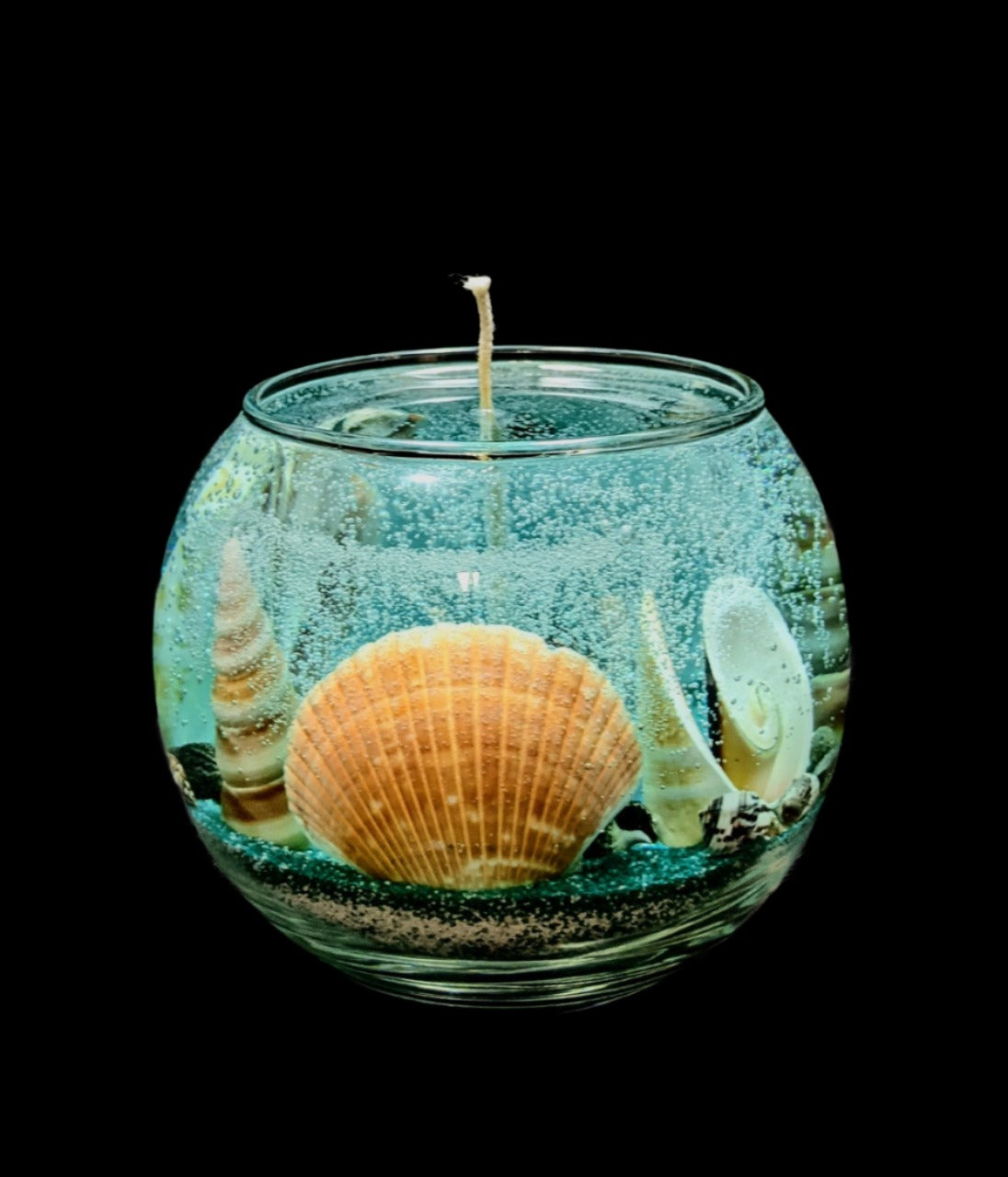 Round Seashell Candles - Medium