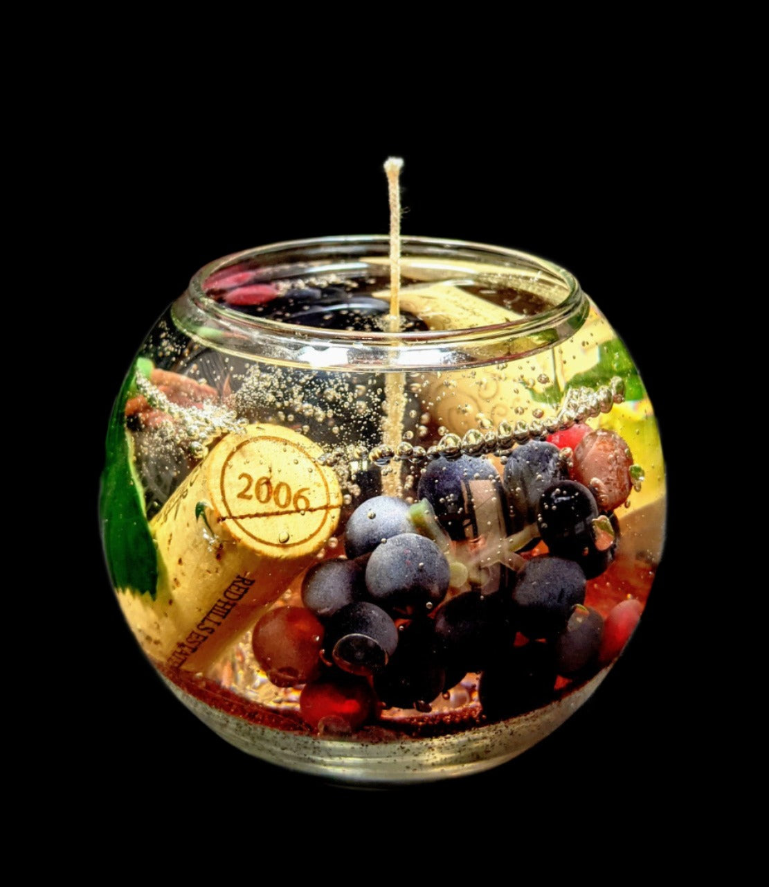 Medium Round Wine Candles