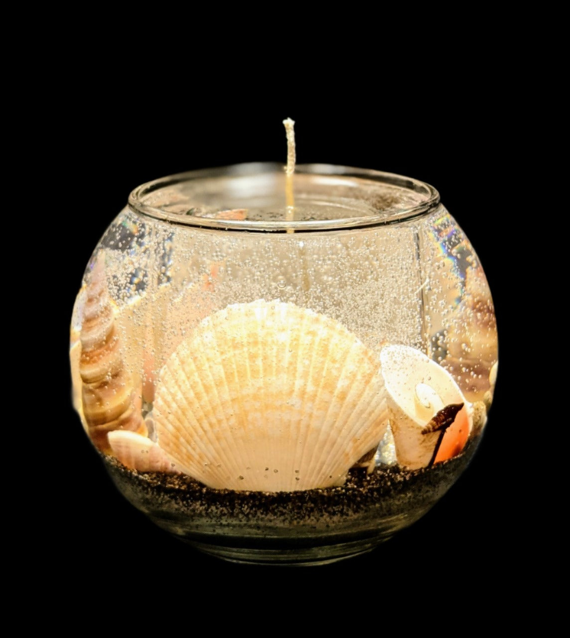 Round Seashell Candles - Medium