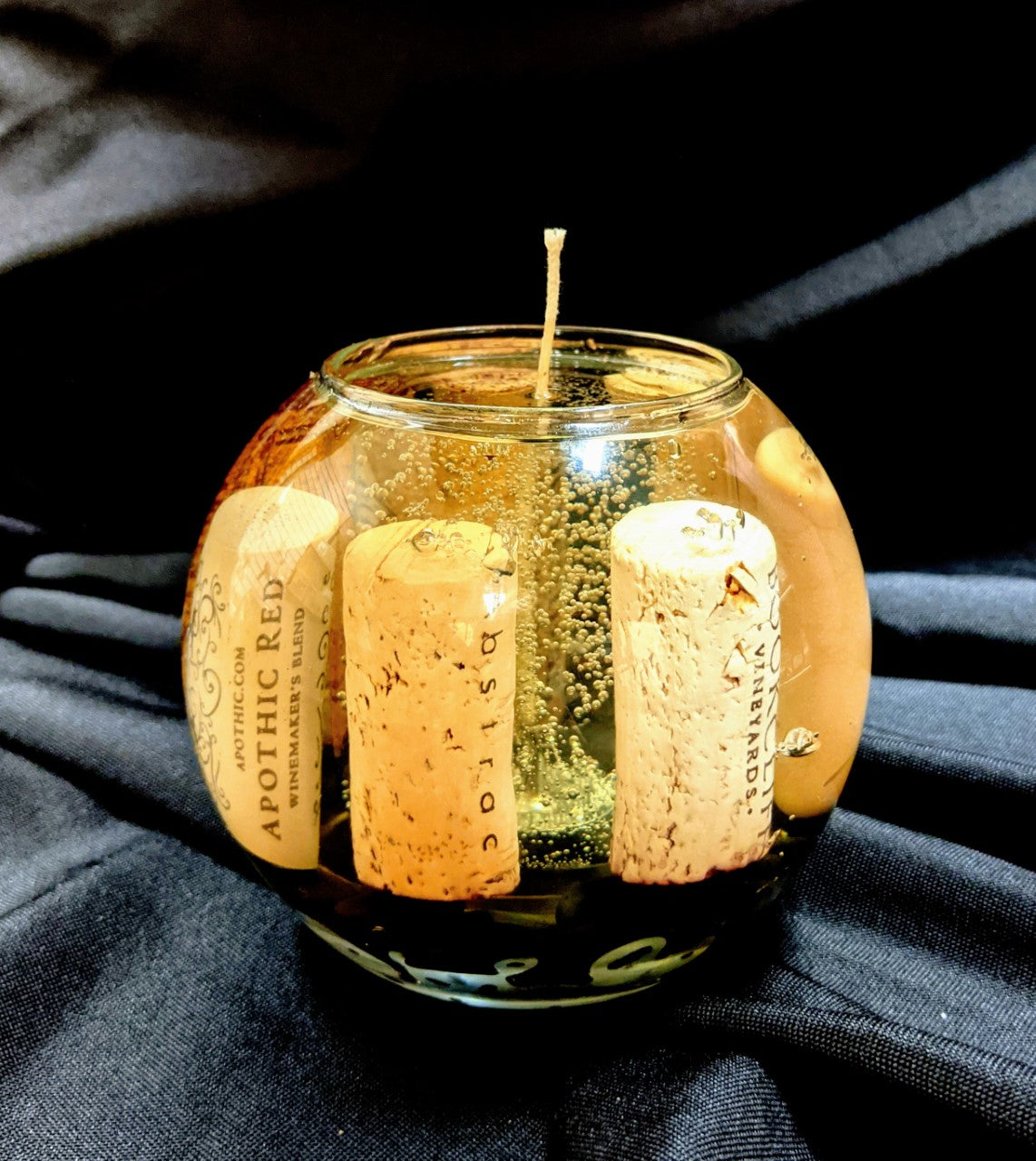 Medium Round Wine Candles